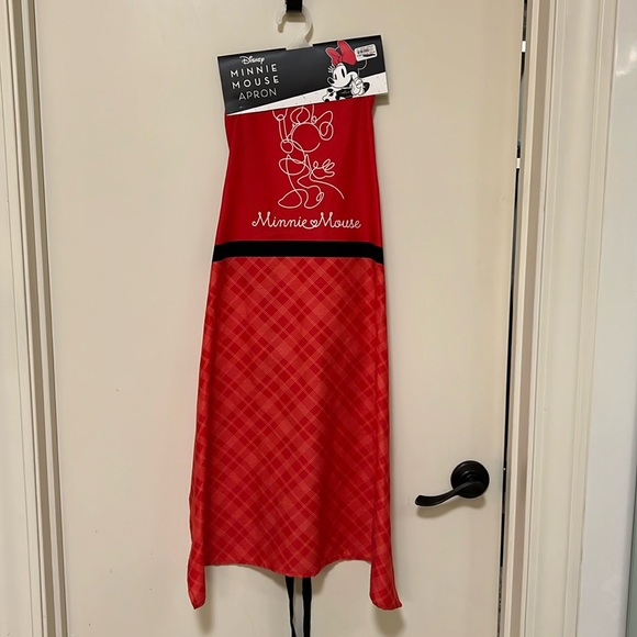 Disney Minnie Mouse Apron - Red - Picture 1 of 5